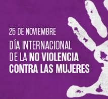 25 noviembre Día Internacional de la eliminación de la violencia contra la mujer